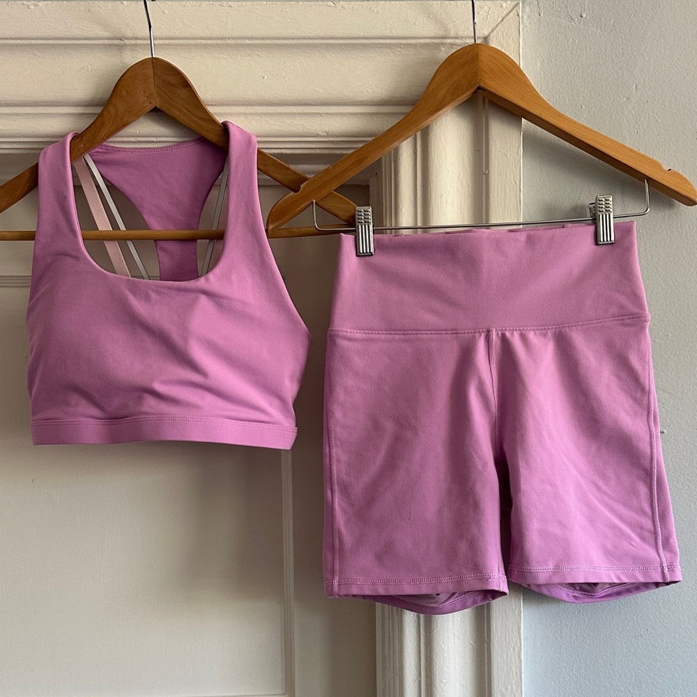 Fabletics Light Pink PowerHold Activewear